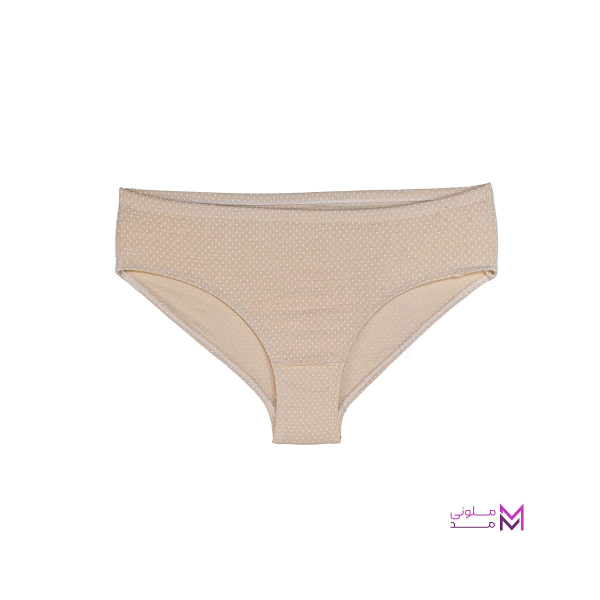 womens underpants with polka dot design in pastel colors (1) شورت زنانه طرح خال خالی با گلبهی پاستلی