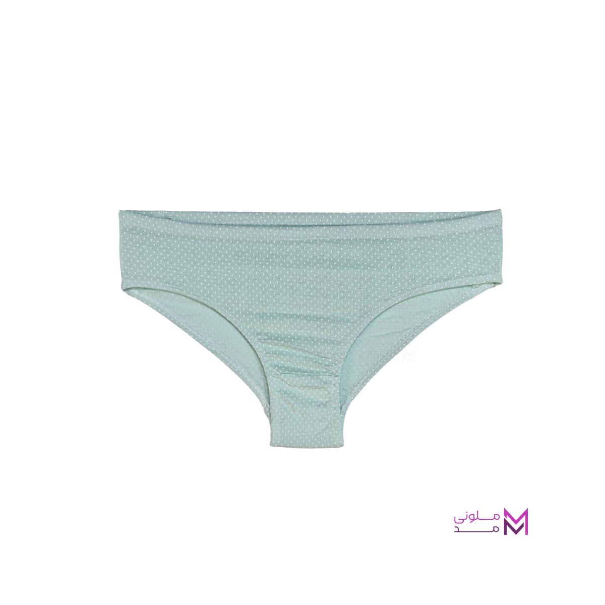 womens underpants with polka dot design in pastel colors (2) شورت زنانه طرح خال خالی با سبز پاستلی